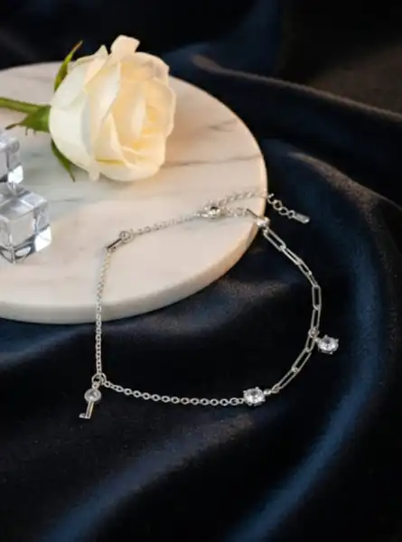 tobillera la llave de tu corazon